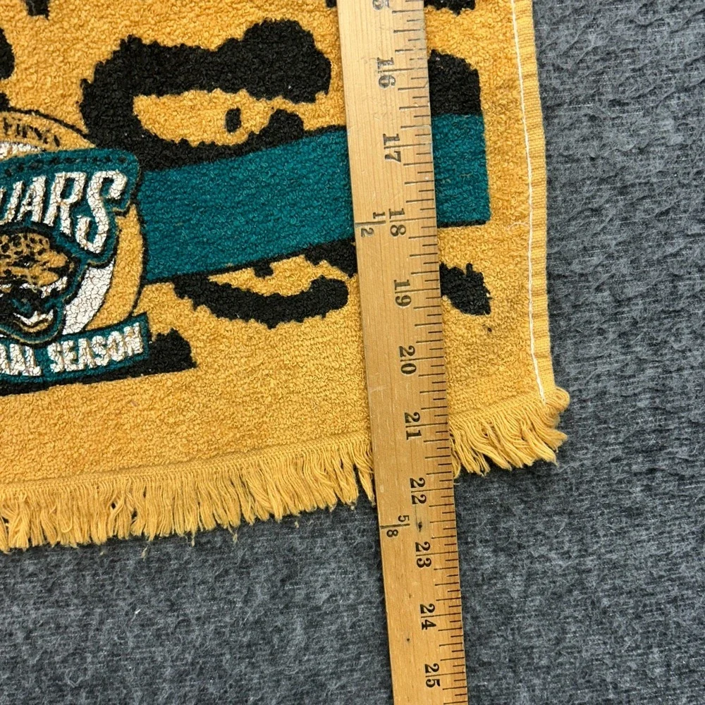 Jacksonville Jaguars Inaugural Prowl Towel NFL Promo Vintage 1995 Mcarthur